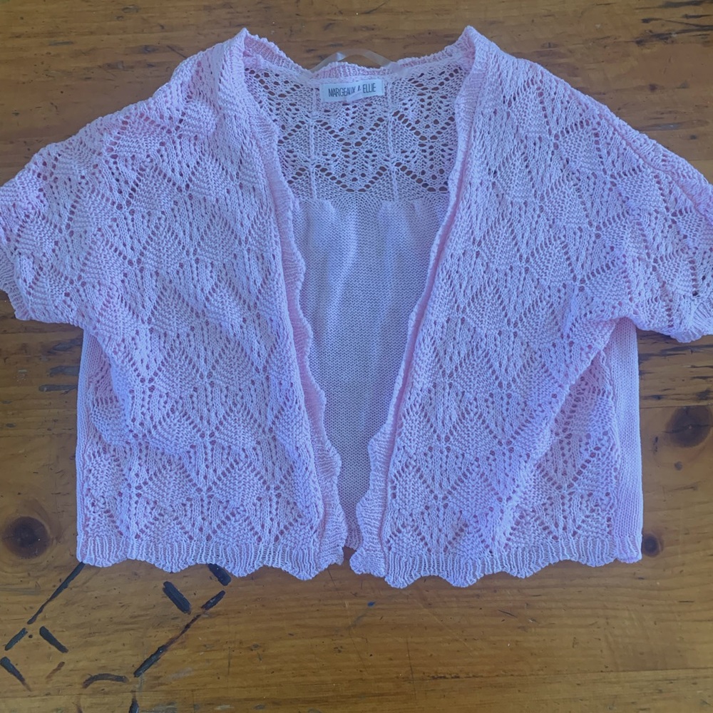 Girl’s Pink shrug
